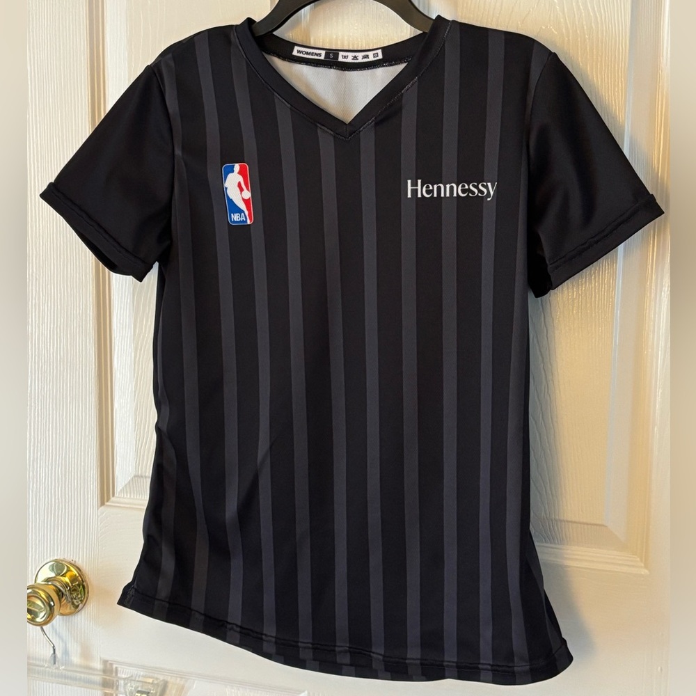 Hennessy NBA Black Striped Jersey promotional fun basketball sports